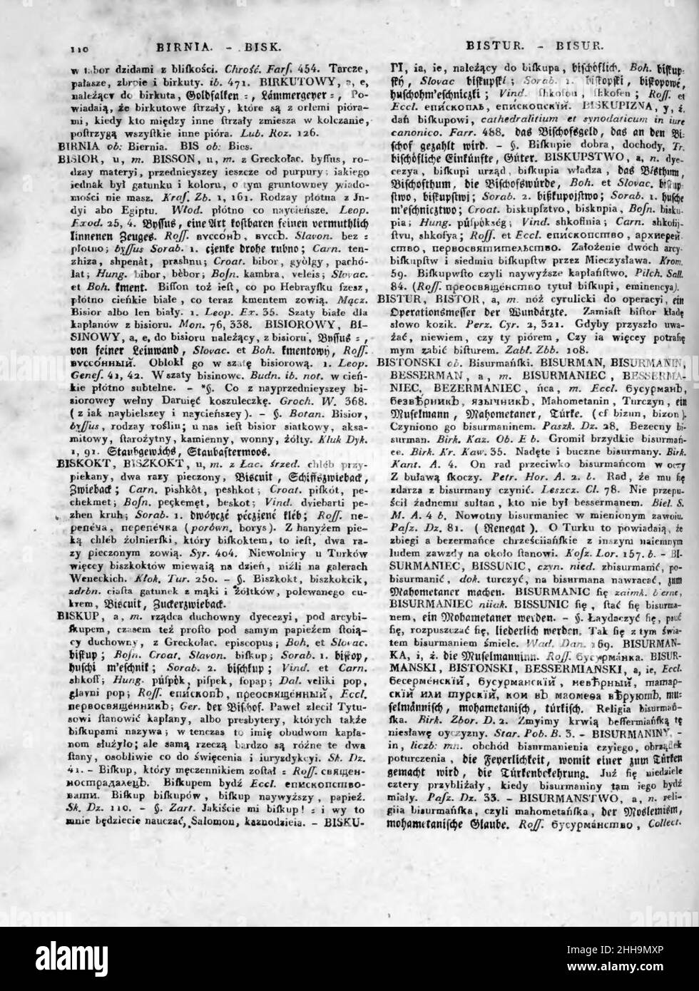 slownik-jezyka-polskiego-tom-1-110-stock-photo-alamy