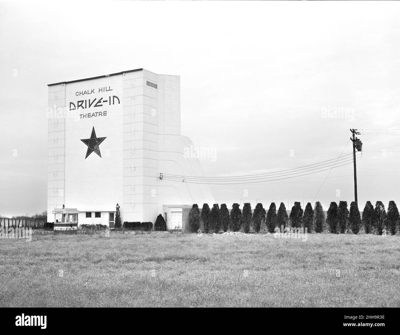 Chalk Hill DriveIn Theatre, Highway 80 between Fort Worth and Dallas