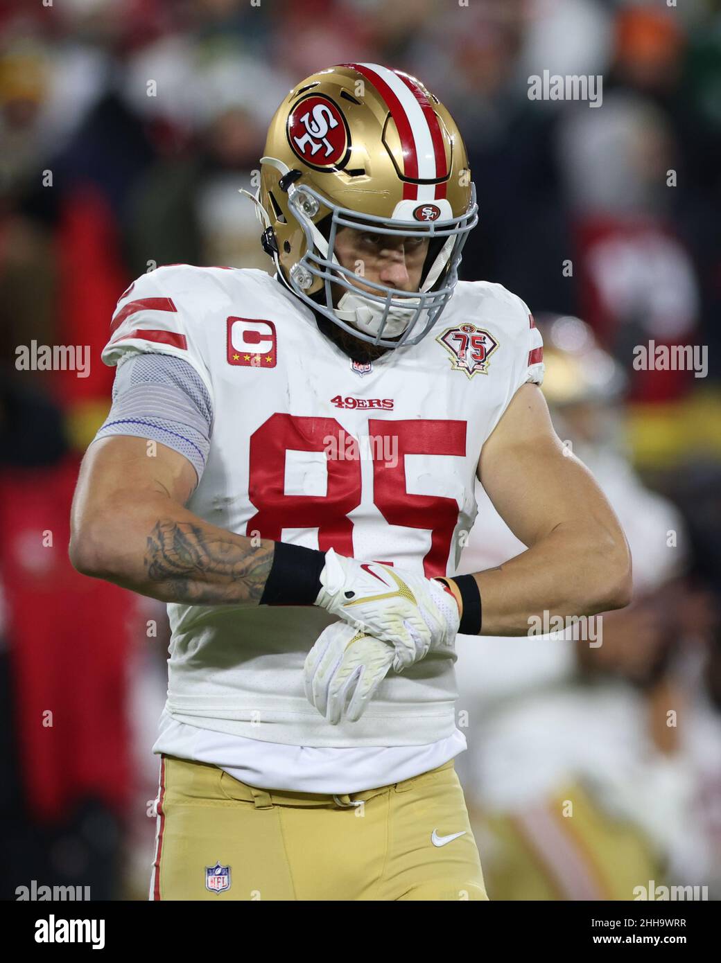 San Francisco 49ers: George Kittle 2022 Life-Size Cutout - NFL Stand Out 42W x 76H