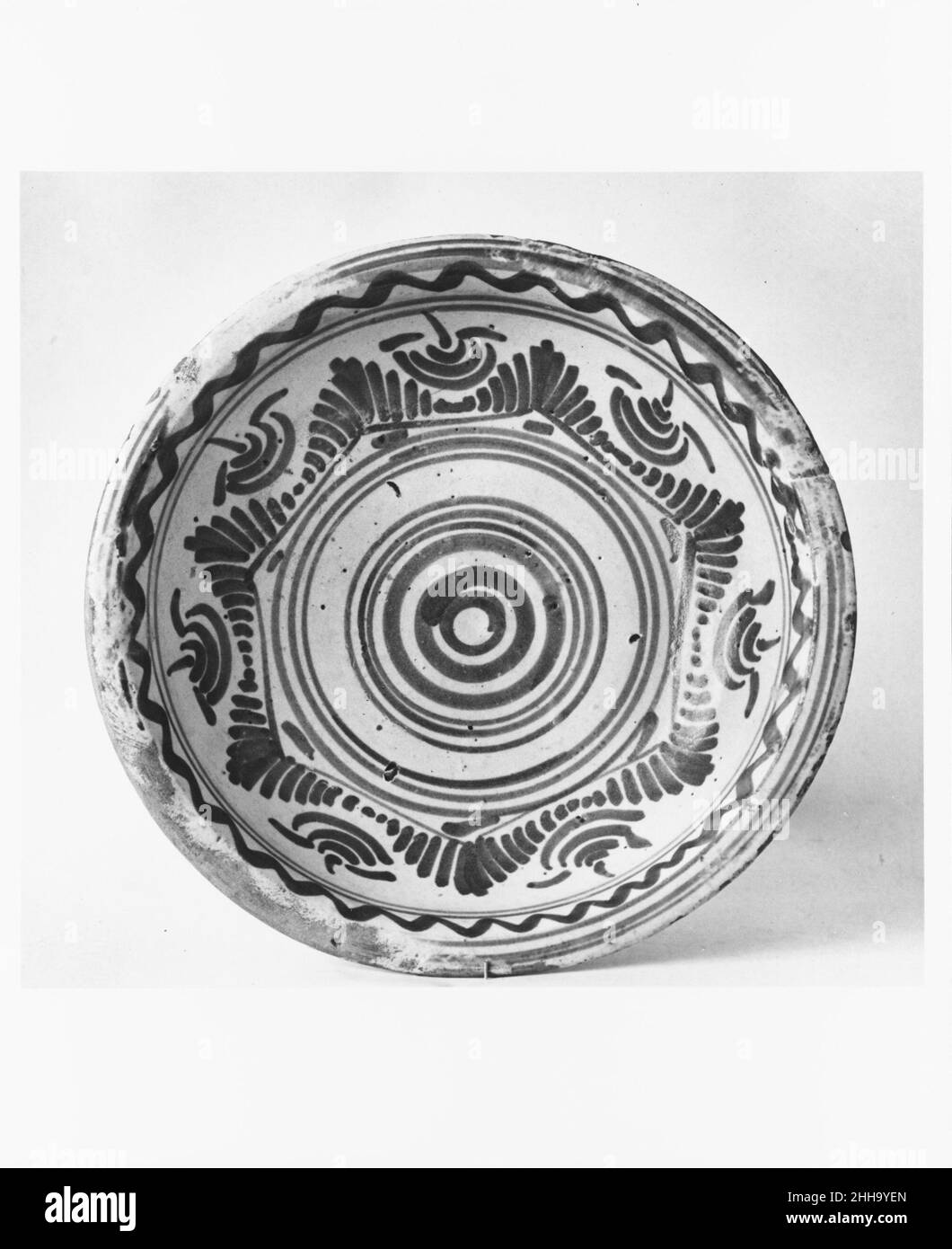 Bowl ca. 1840 Mexican. Bowl 678 Stock Photo - Alamy