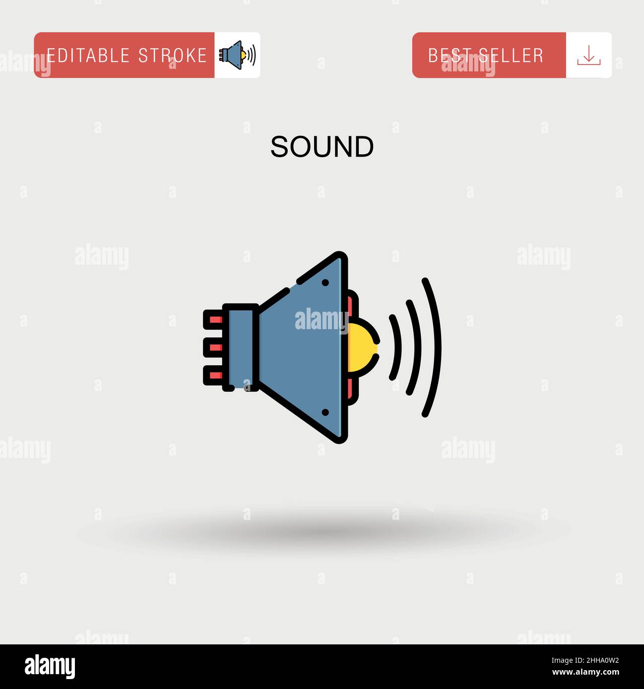 Sound wave pattern simple Stock Vector Images - Alamy