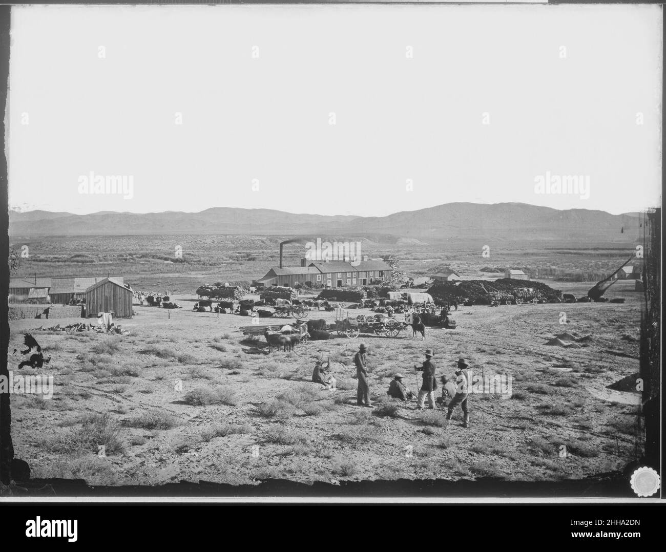 Smelting Works. Oreana, Nevada Stock Photo - Alamy