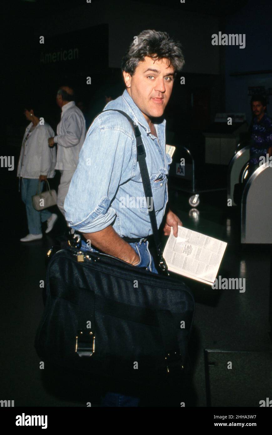 Jay Leno at UCLA Campus in Westwood, California November 08, 1989 Credit: Ralph Dominguez/MediaPunch Stock Photo