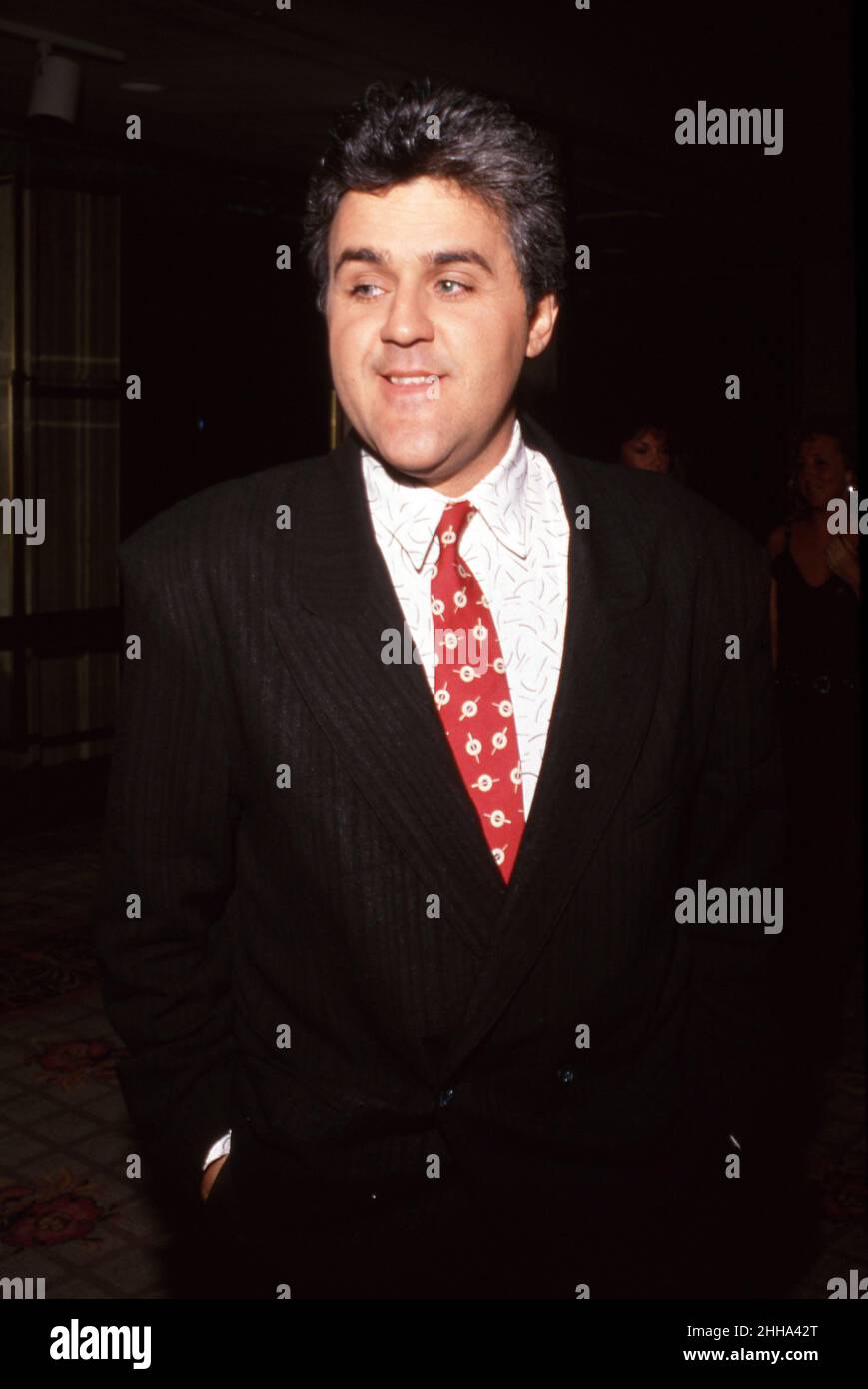 Jay Leno Circa 1990 Credit: Ralph Dominguez/MediaPunch Stock Photo - Alamy