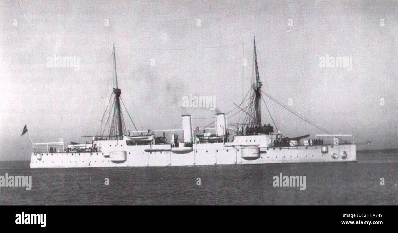 SMS Kaiserin Elisabeth Stock Photo Alamy