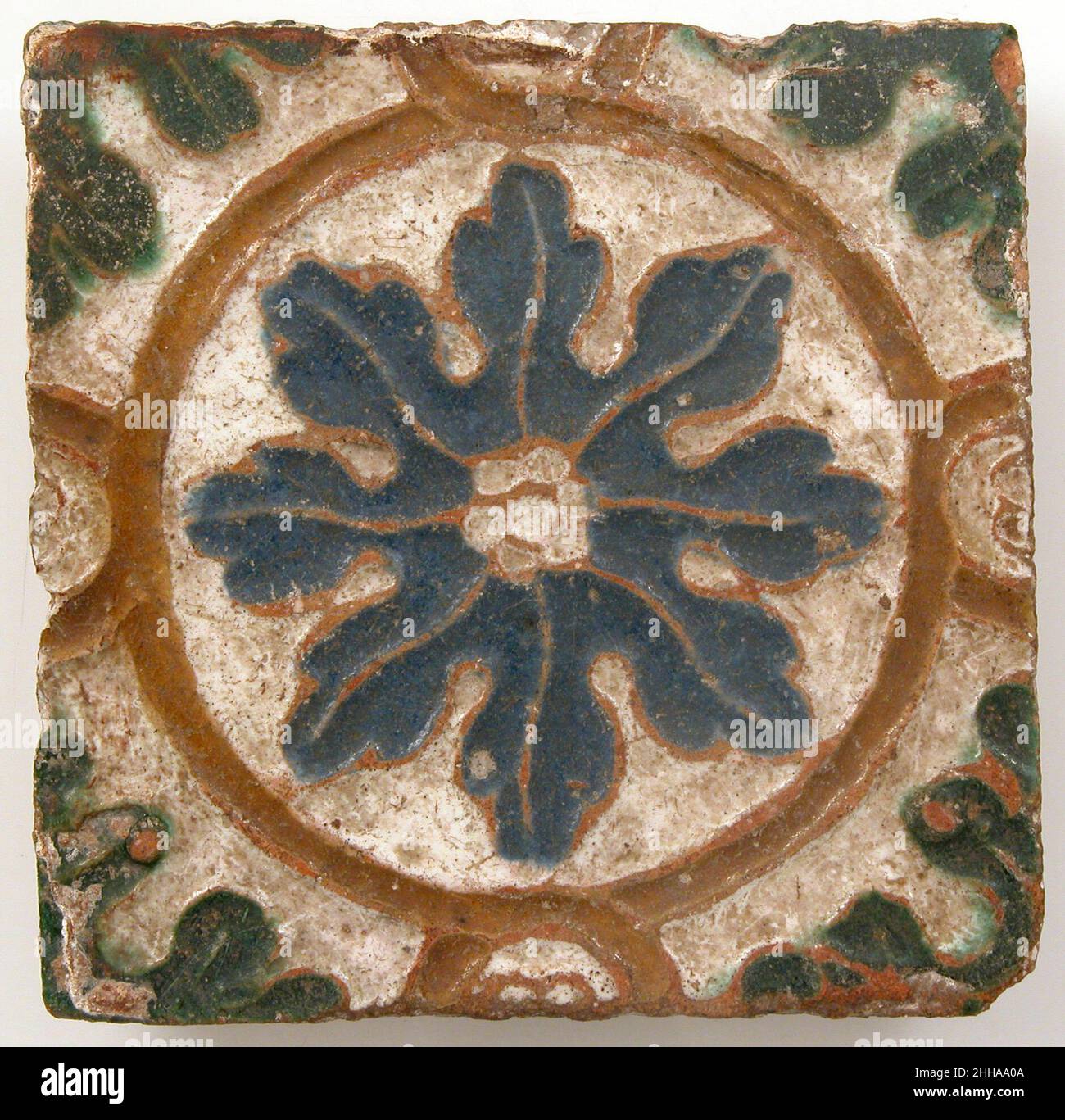 Tile 16th century Spanish. Tile 467581 Stock Photo - Alamy
