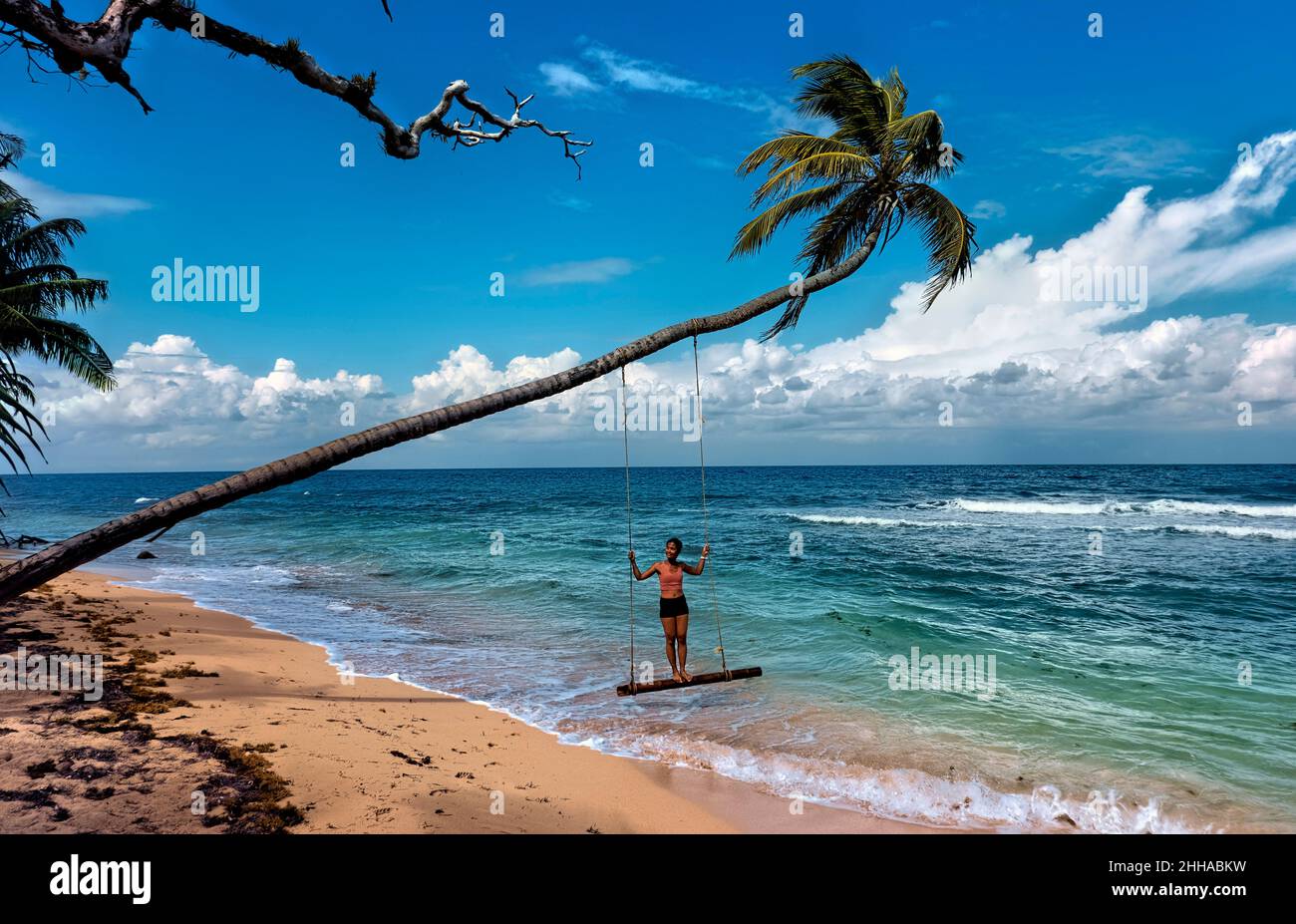 Caribbean paradise, Little Corn Island, Nicaragua Stock Photo Alamy