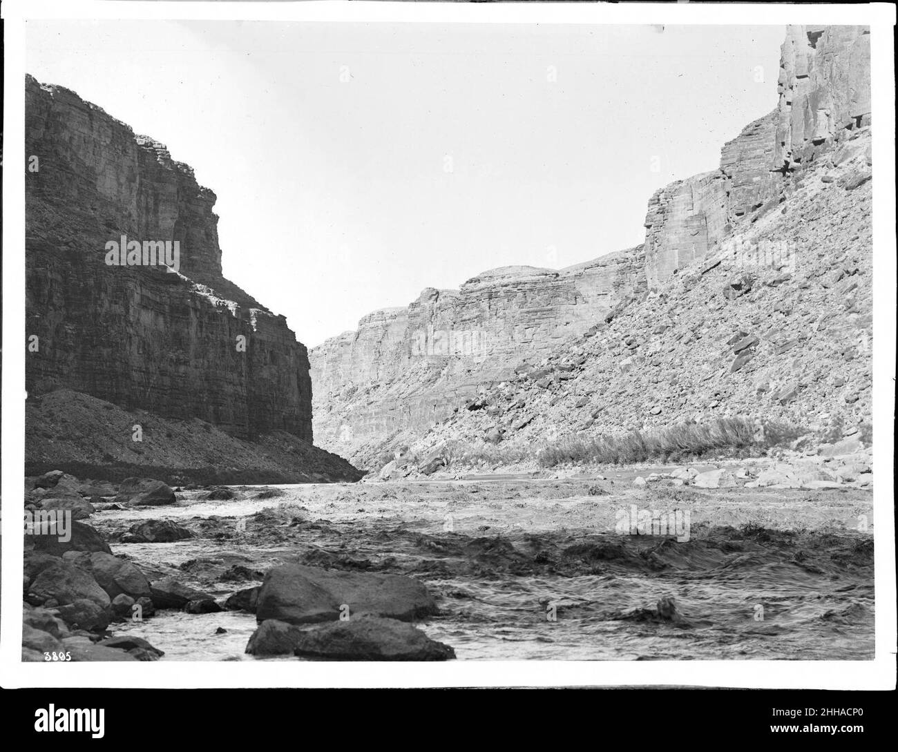 Soap Creek rapids of the Colorado River in Marble Canyon, Grand Canyon