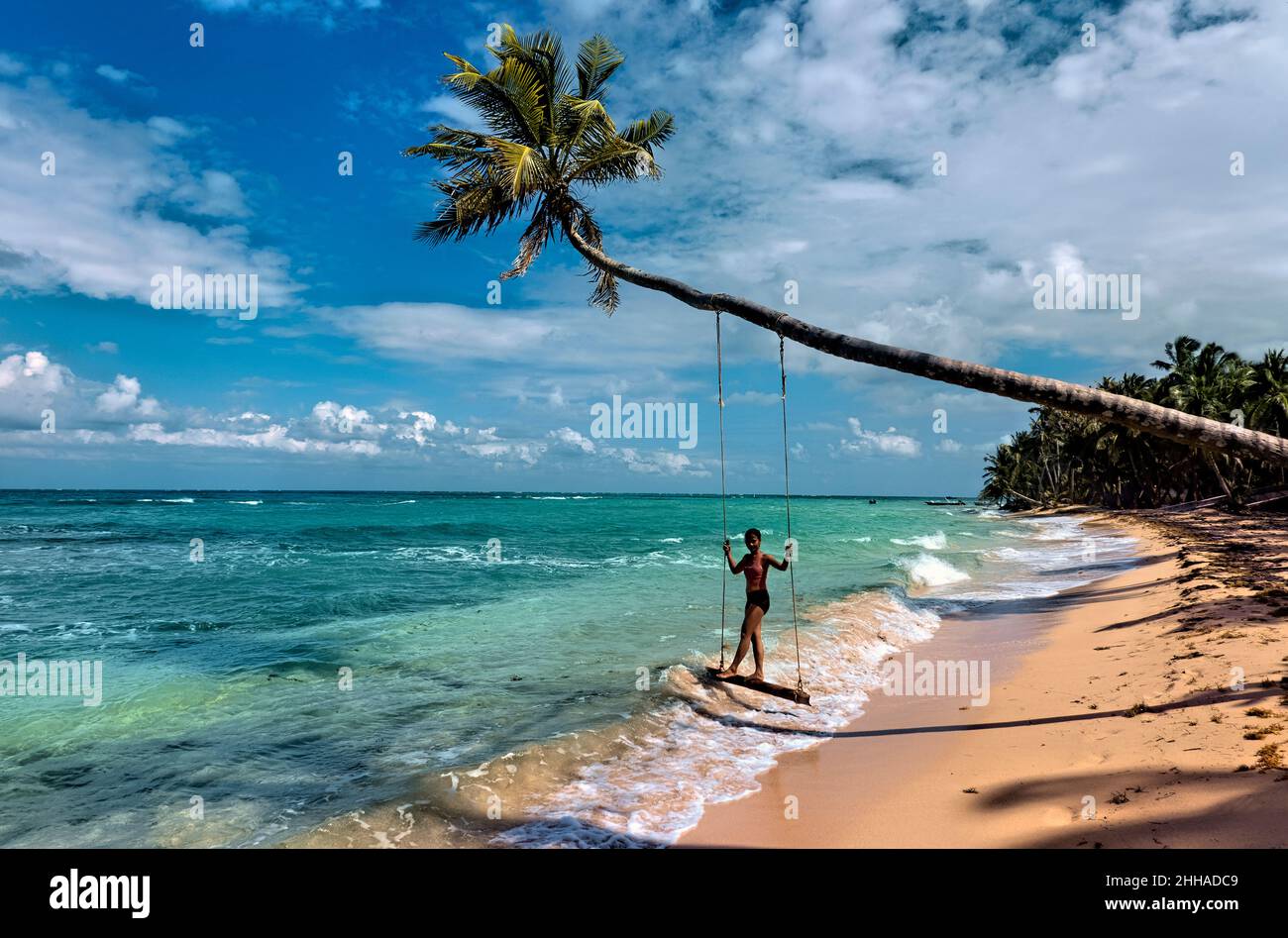 Caribbean paradise, Little Corn Island, Nicaragua Stock Photo Alamy