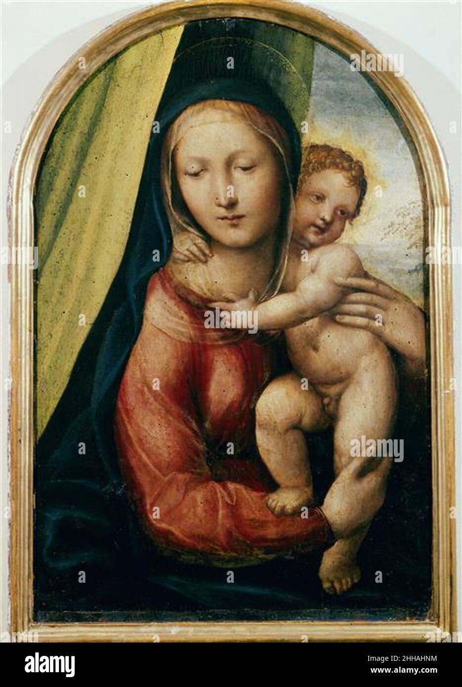 Sodoma - Madonna and Child, 21-506314. Stock Photo
