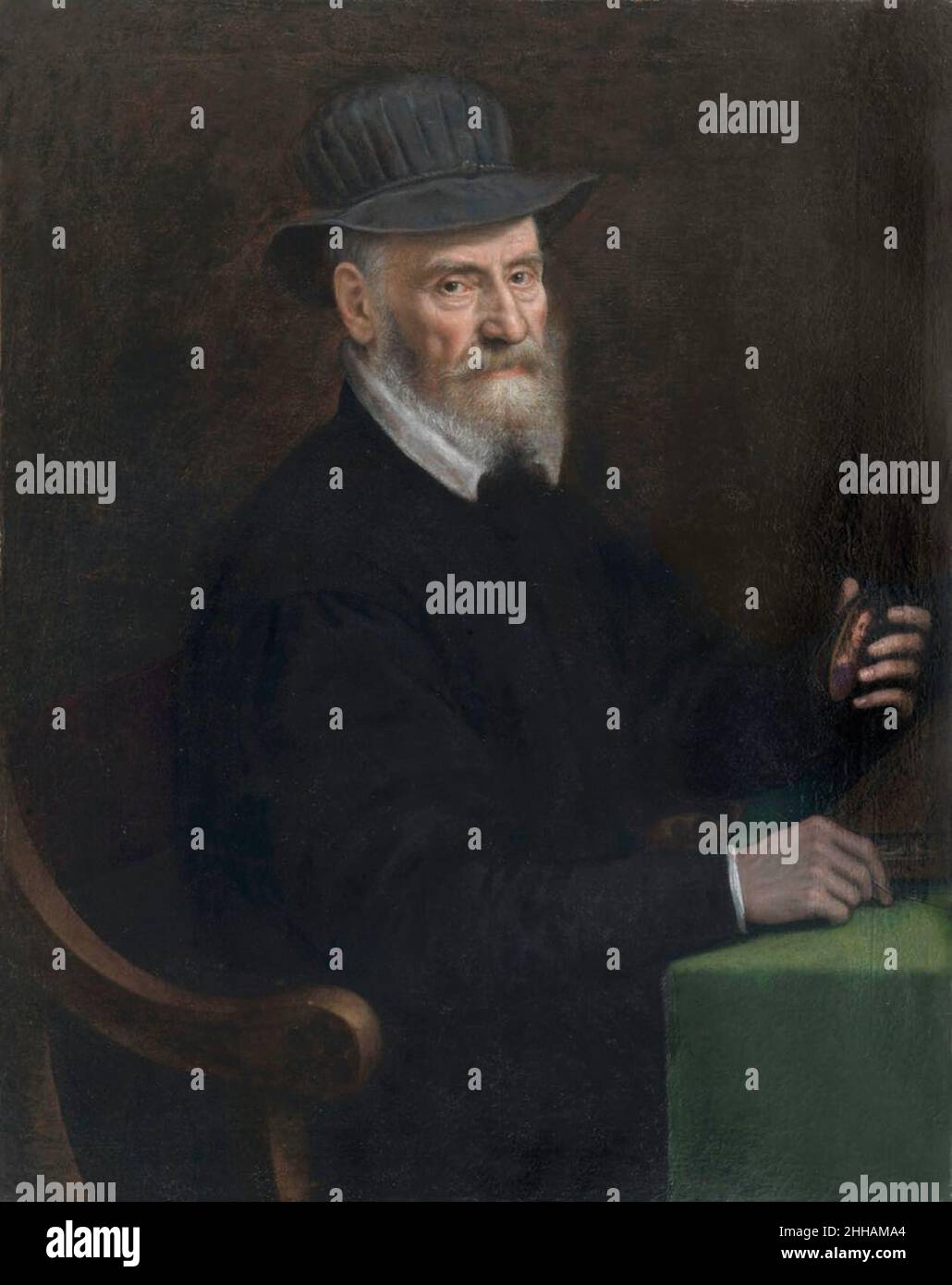 Sofonisba Anguissola Retrato de GiulioClovioÓleosobre