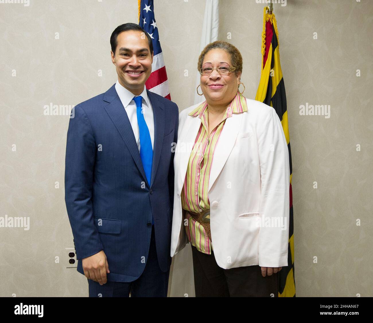 SOHUD Castro Visit Baltimore Field Office (15371921729 Stock Photo Alamy
