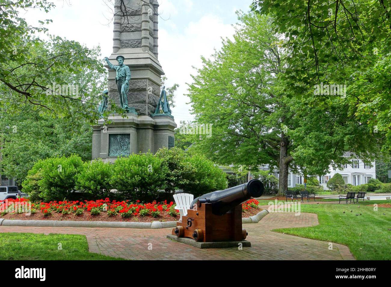 Soldiers and Sailors Monument Nashua, New Hampshire Stock Photo Alamy