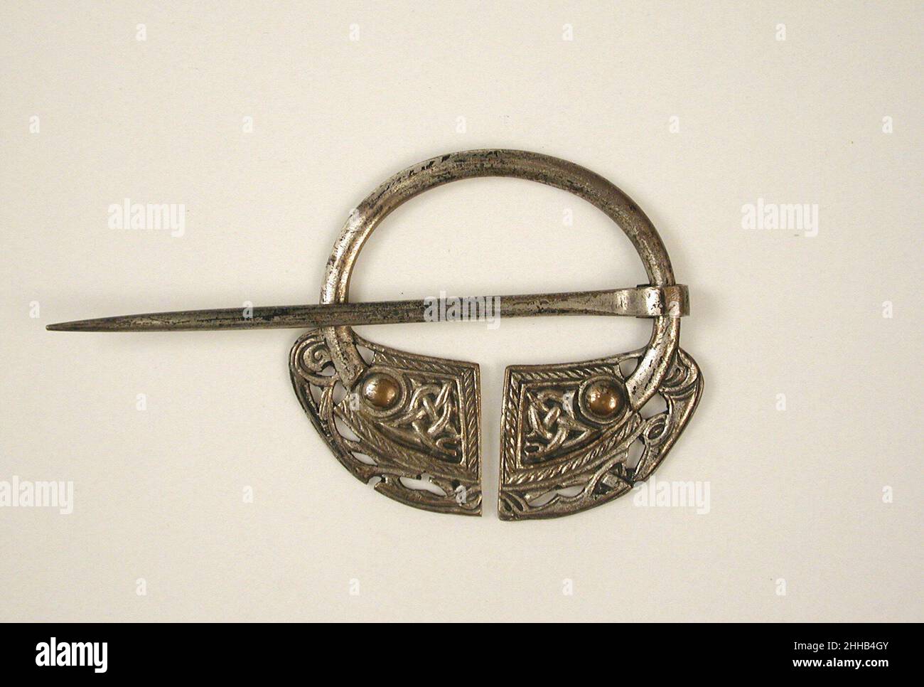 Celtic Brooch early 20th century (original dated 8th–11th century) Irish. Celtic Brooch  463127 Stock Photo