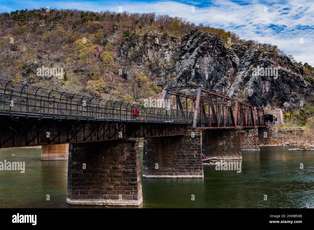 Bridge at Harpers Ferry National Historical Park, West Virginia, USA