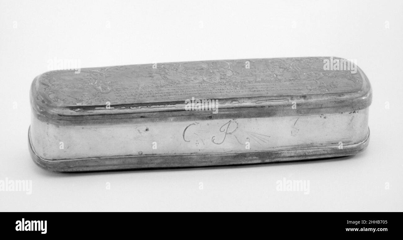 Tobacco box 18th century Giese. Tobacco box 205399 Stock Photo Alamy