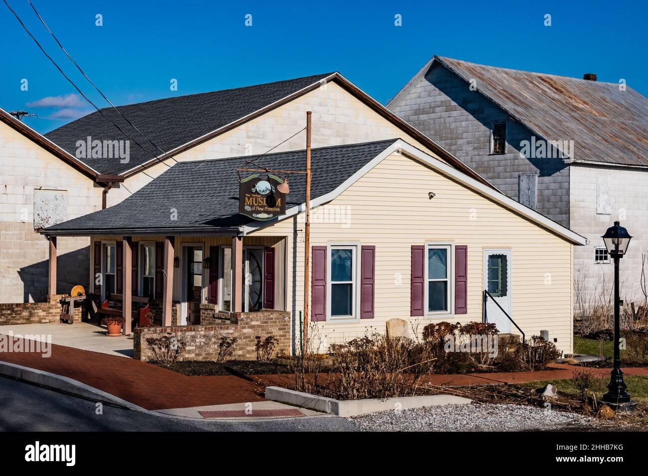 The Heritage Museum of New Freedom, Pennsylvania, USA Stock Photo Alamy