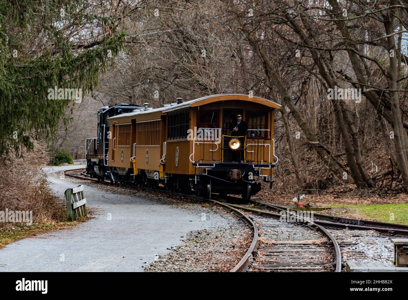 NCRR Train Heading Towards Glen Rock, Pennsylvania, USA Stock Photo Alamy