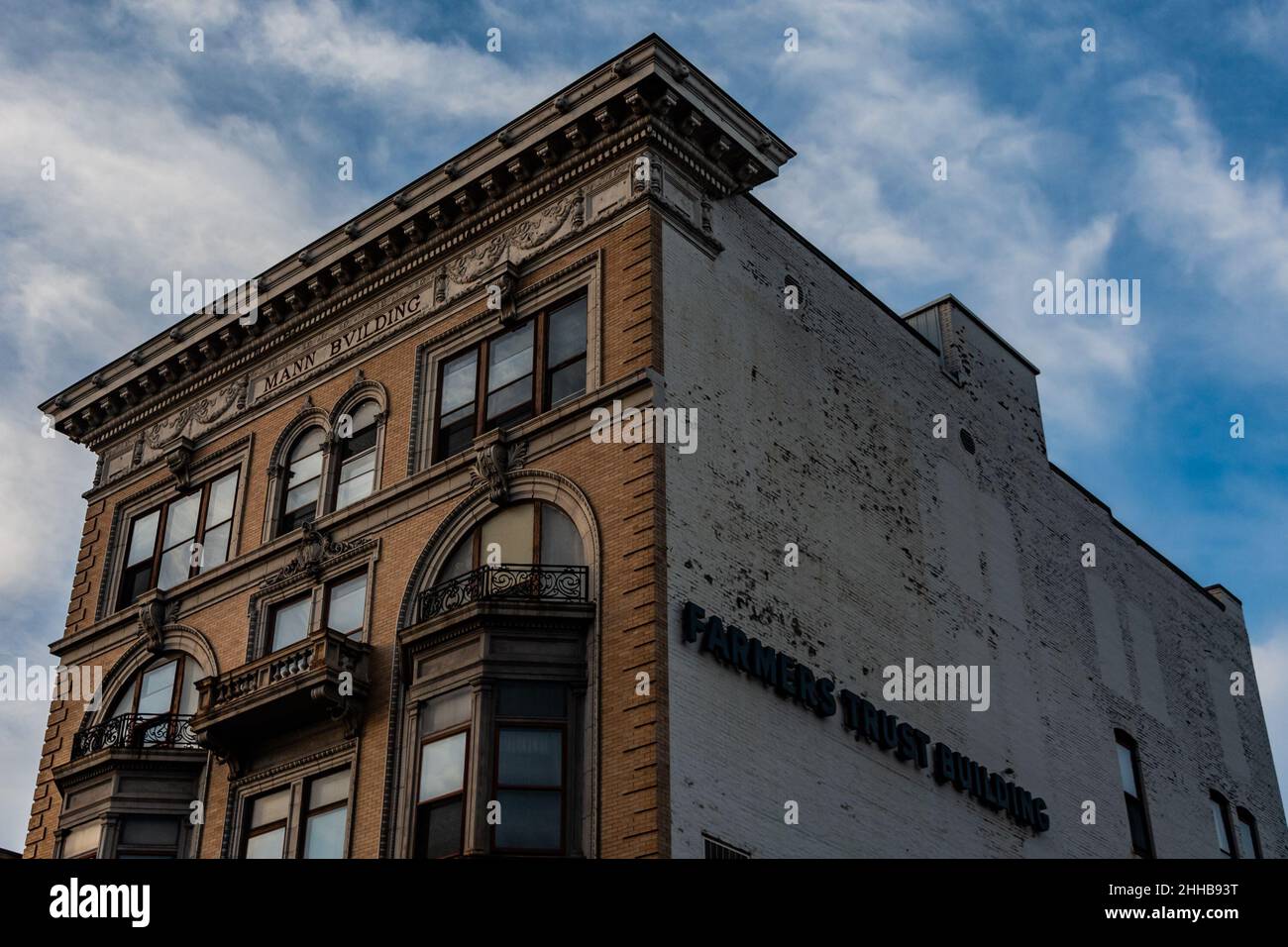 The Mann Building, Lebanon, Pennsylvania, USA Stock Photo Alamy