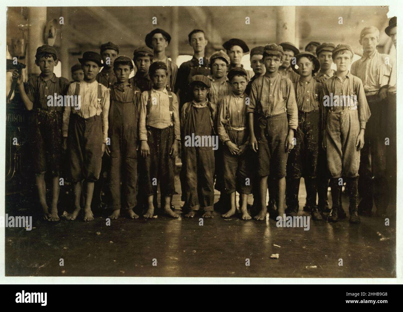 Some of the doffers in the Washington Cotton Mills, Fries, Va. The