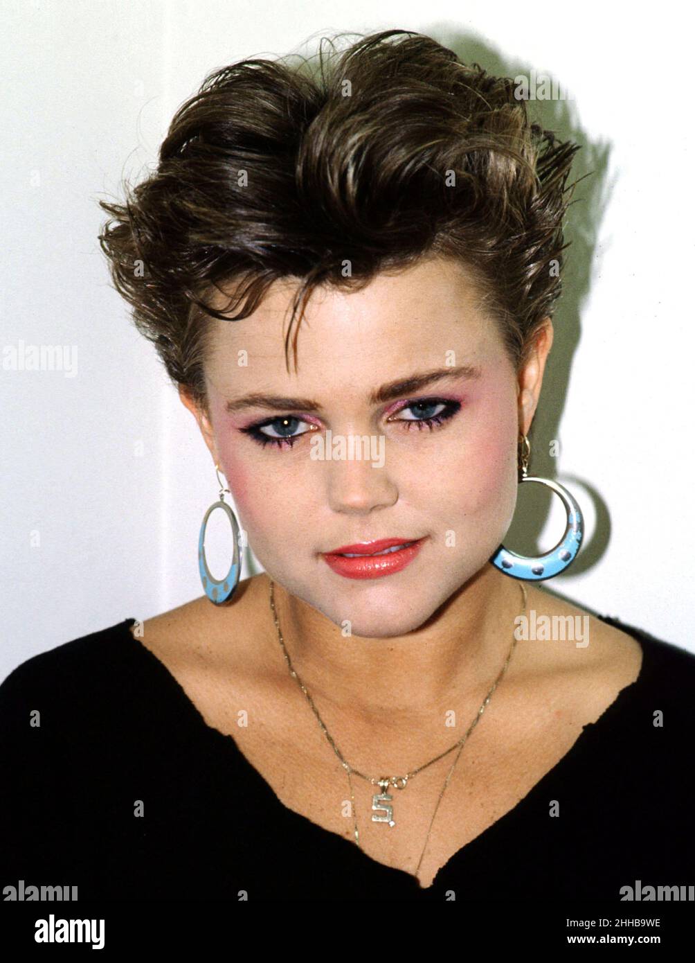 Belinda Carlisle backstage circa 1982 in Los Angeles Credit: Ron ...