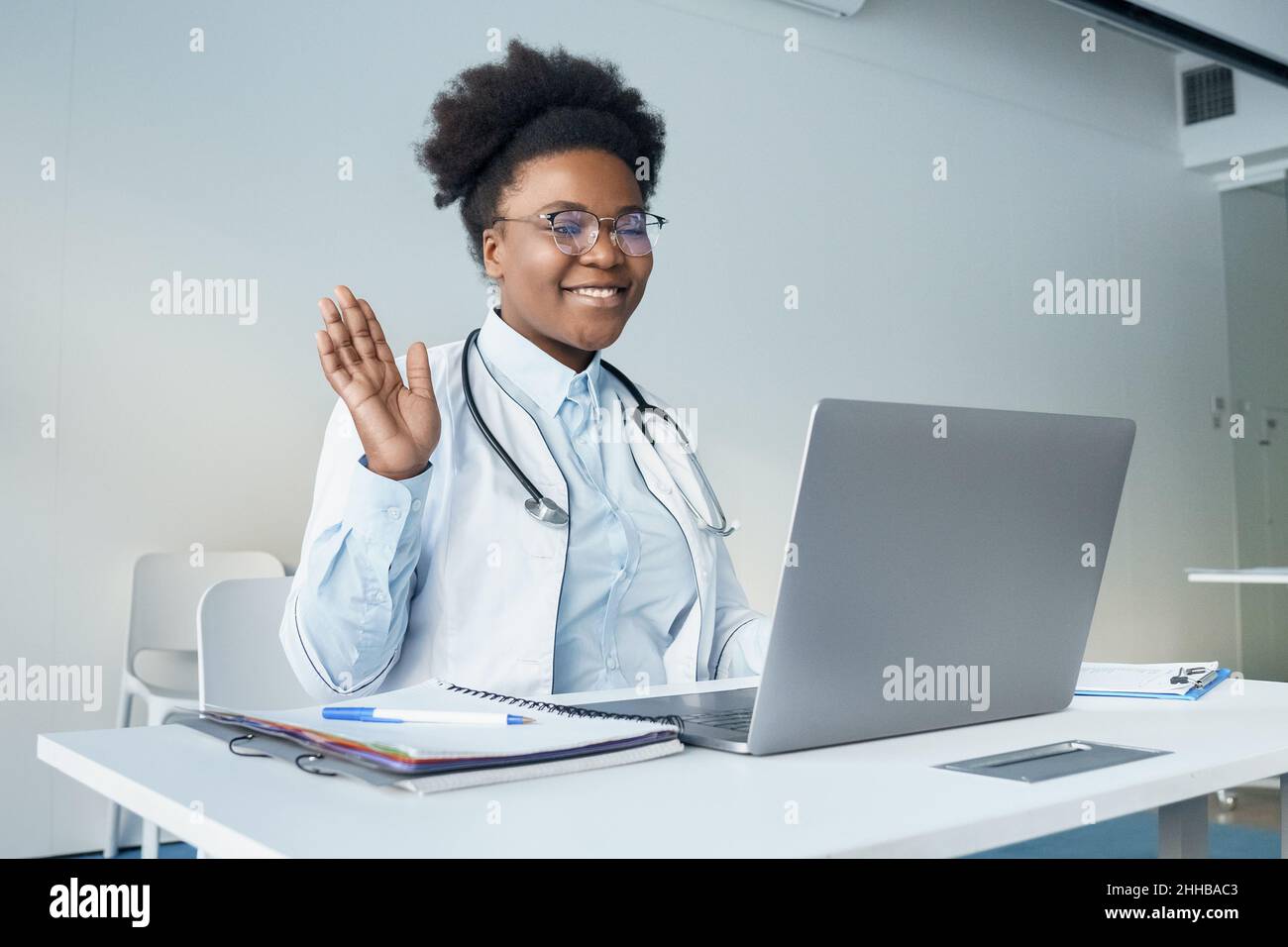 Telehealth nurse hires stock photography and images Alamy