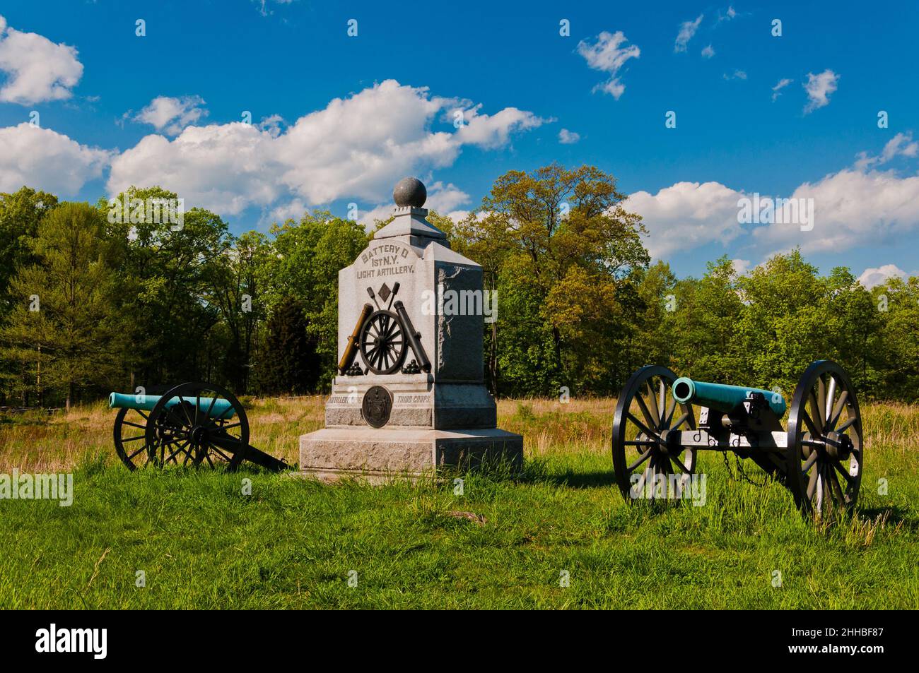 Photo Of Battery D 1st New York Light Artillery Monument, Gettysburg ...