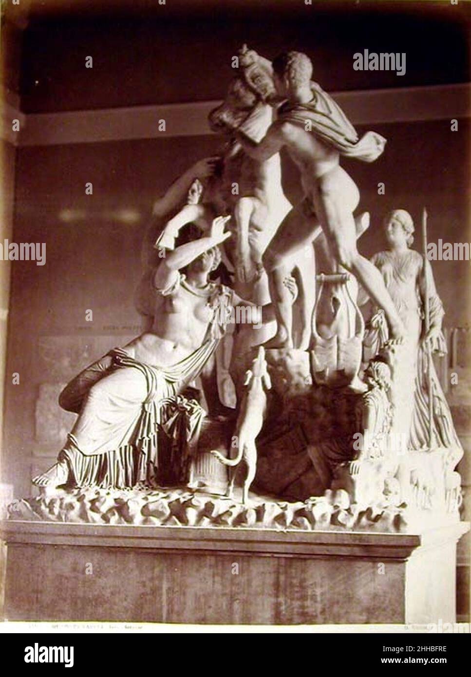 Sommer, Giorgio (1834-1914) - Napoli - Toro Farnese. Stock Photo