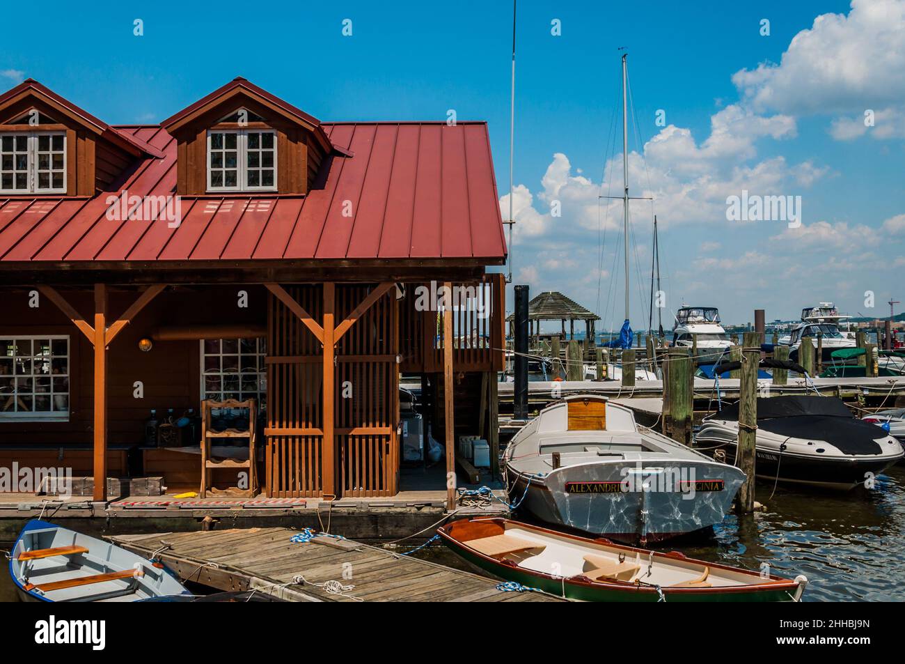 Photo of Old Town Alexandria Waterfront, Virginia USA Stock Photo Alamy