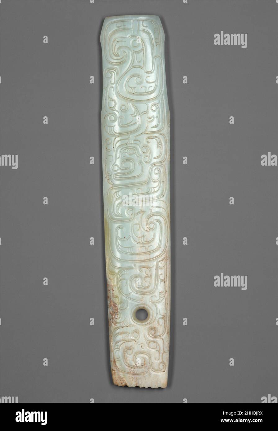 Handle-shaped blade 10th–9th century B.C. China Throughout the Shang ...