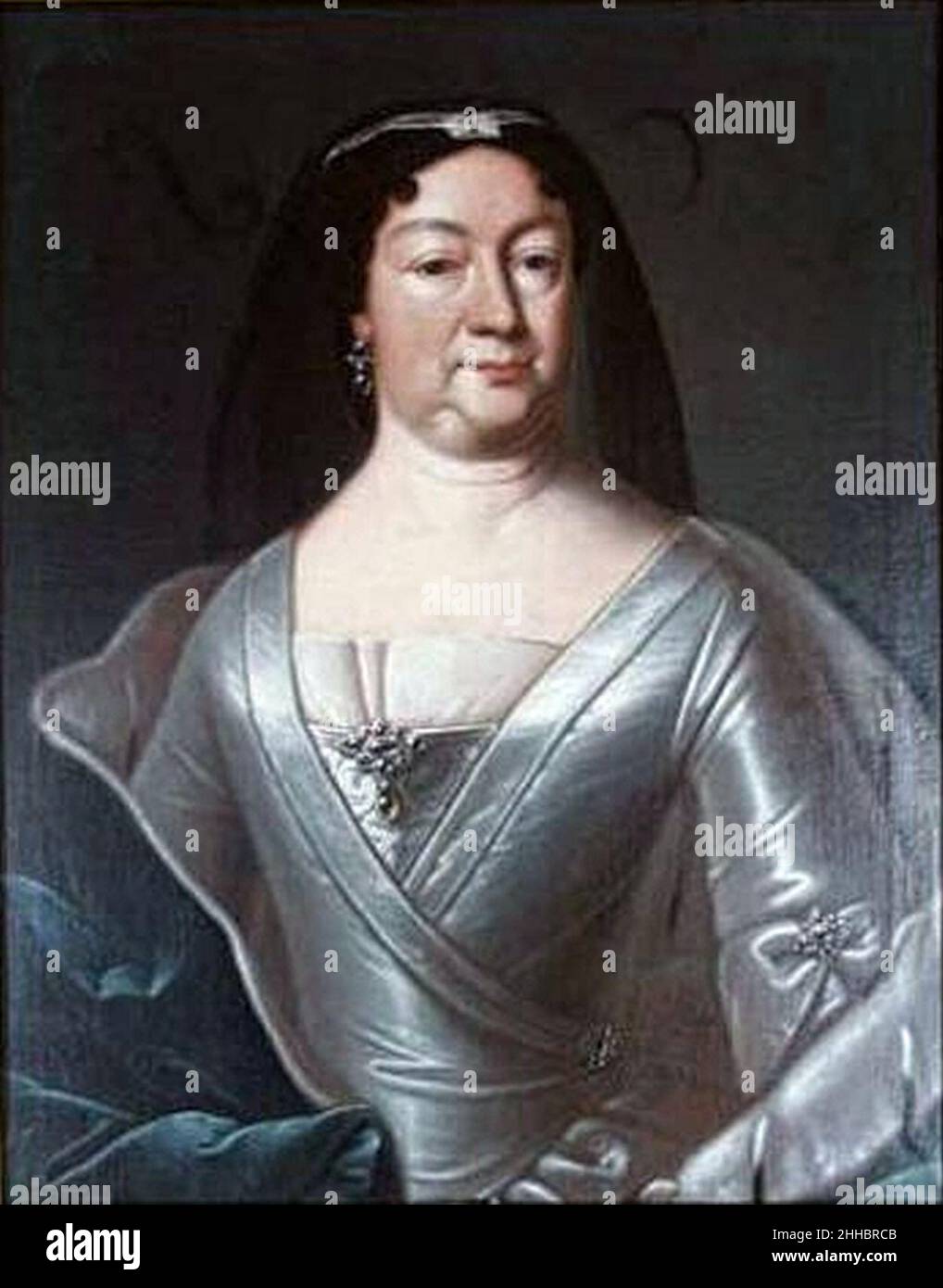 Sophie Albertine of Erbach-Erbach duchess of Saxe-Hildburghausen. Stock Photo