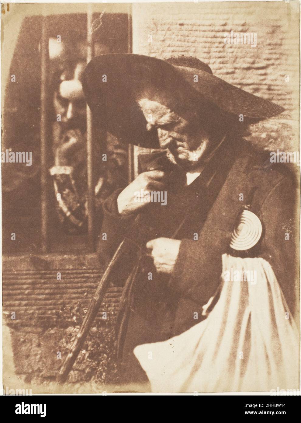 John Henning as Edie Ochiltree from Sir Walter Scott's 