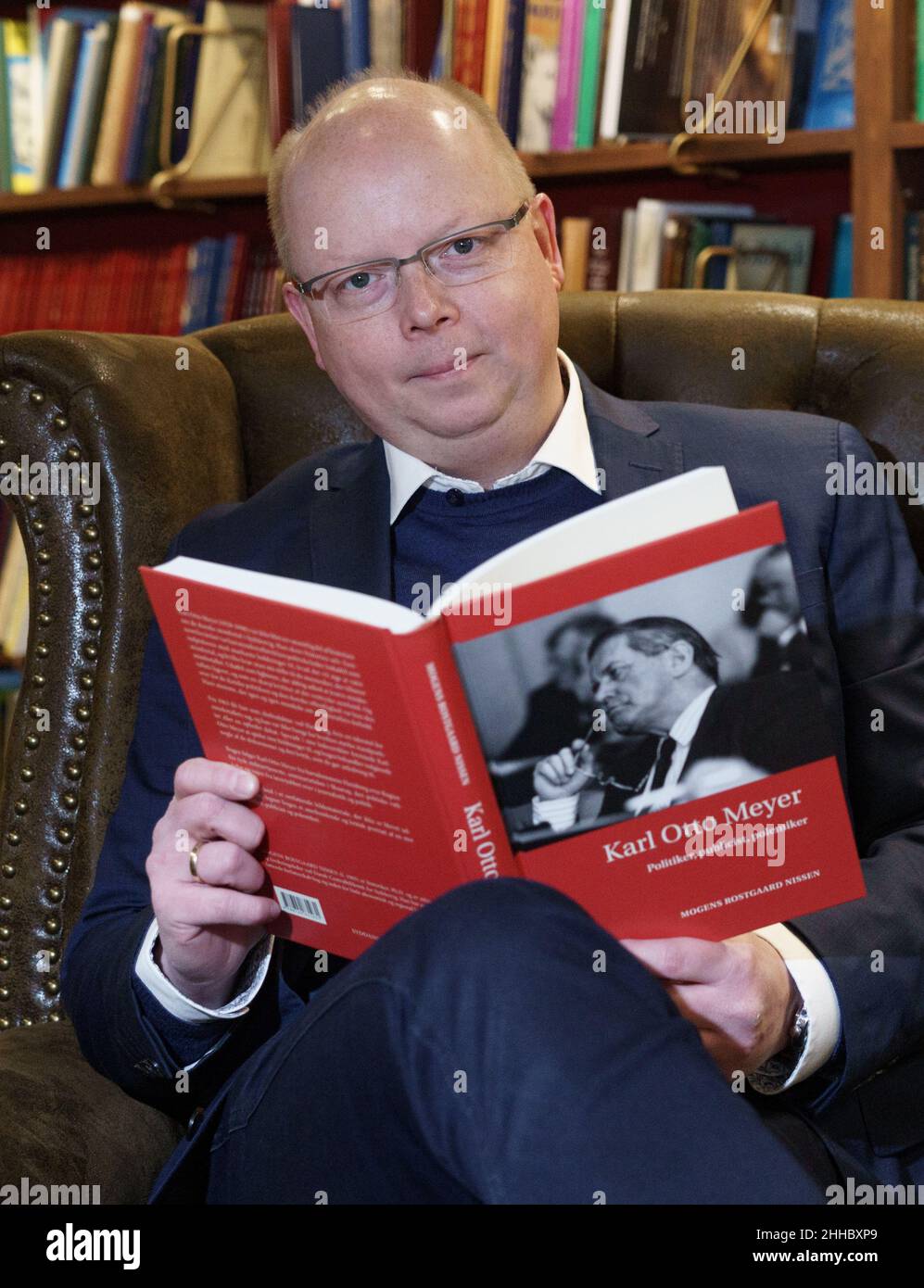 Flensburg, Germany. 20th Jan, 2022. Stefan Seidler (SSW), the only member of the Bundestag of