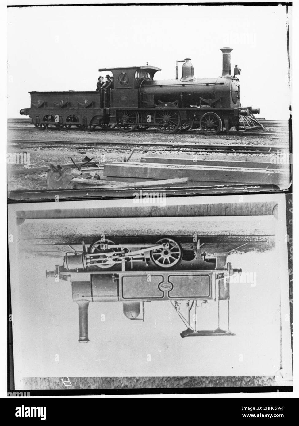 South Australian Railways C class and first I class steam locomotives ...