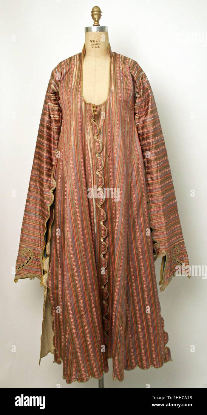 Upper Class Robe Uçetek Entari or Three-Skirt Robe ca. mid-19th–early 20th century This ...