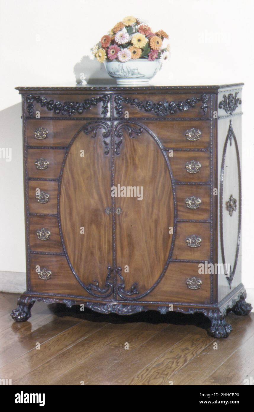 Clothes press ca. 1760 William Vile British. Clothes press 201900 Stock