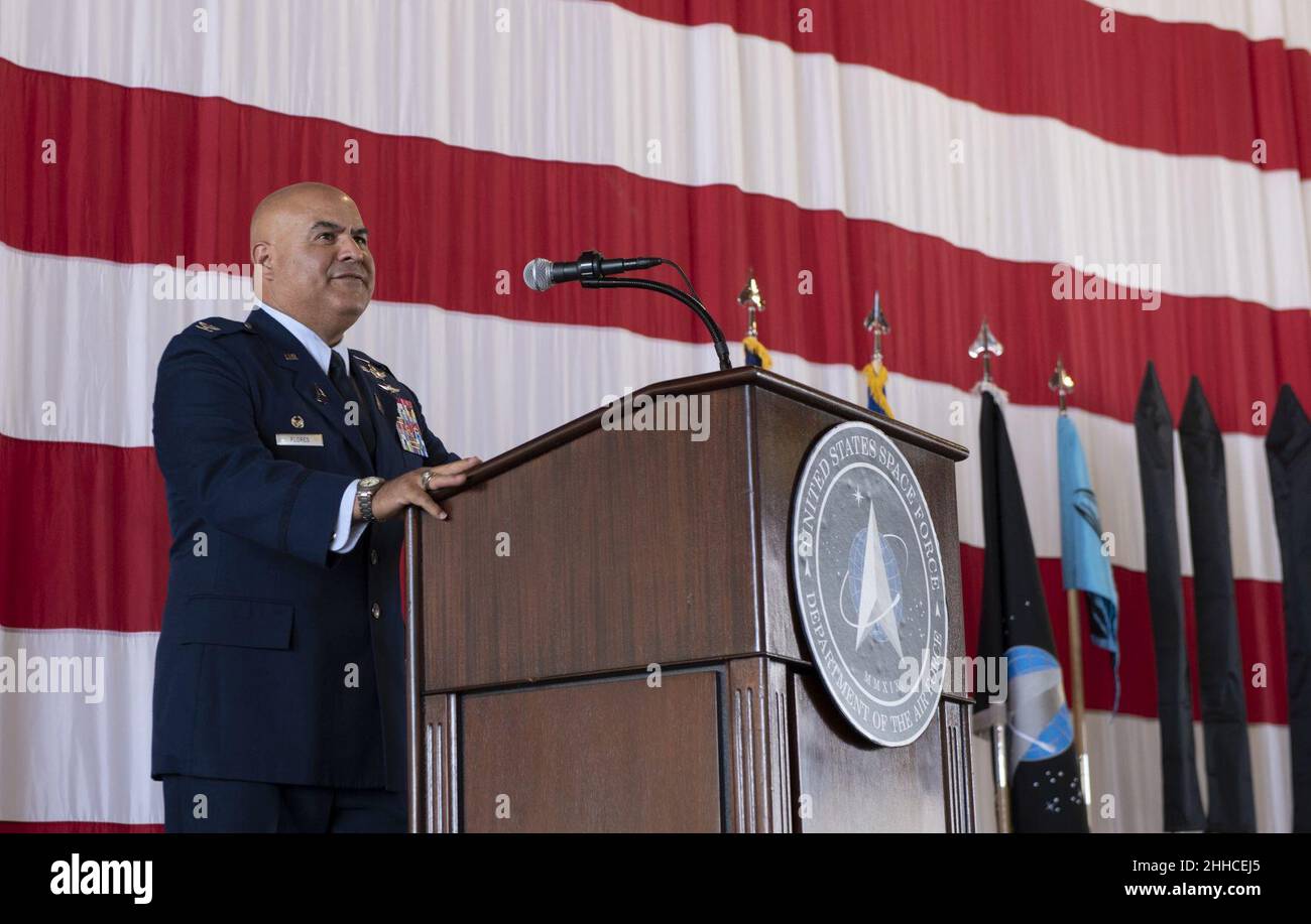 Space Delta 12 recognition ceremony (1 Stock Photo Alamy