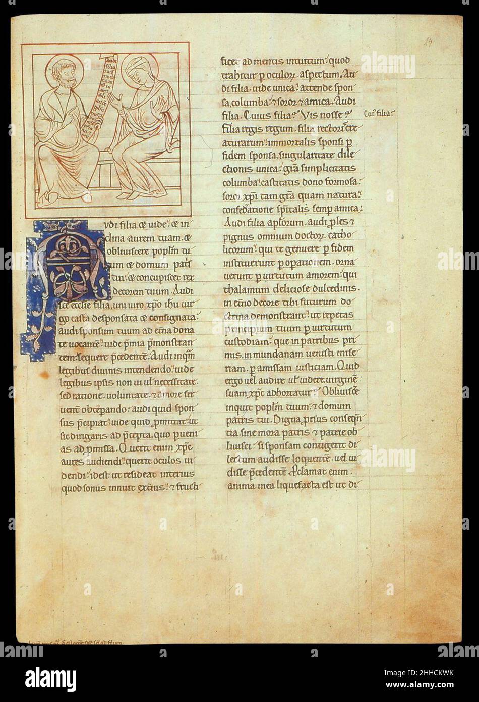 Speculum virginum aus Zisterzienserkloster Igny in Frankreich Ms phill