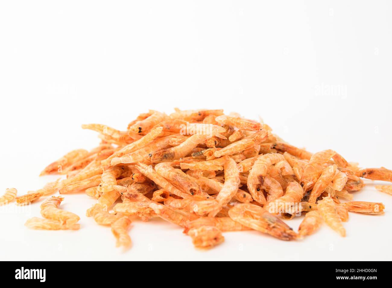 Dried shrimp. Seafood spices. Small shrimp Stock Photo Alamy