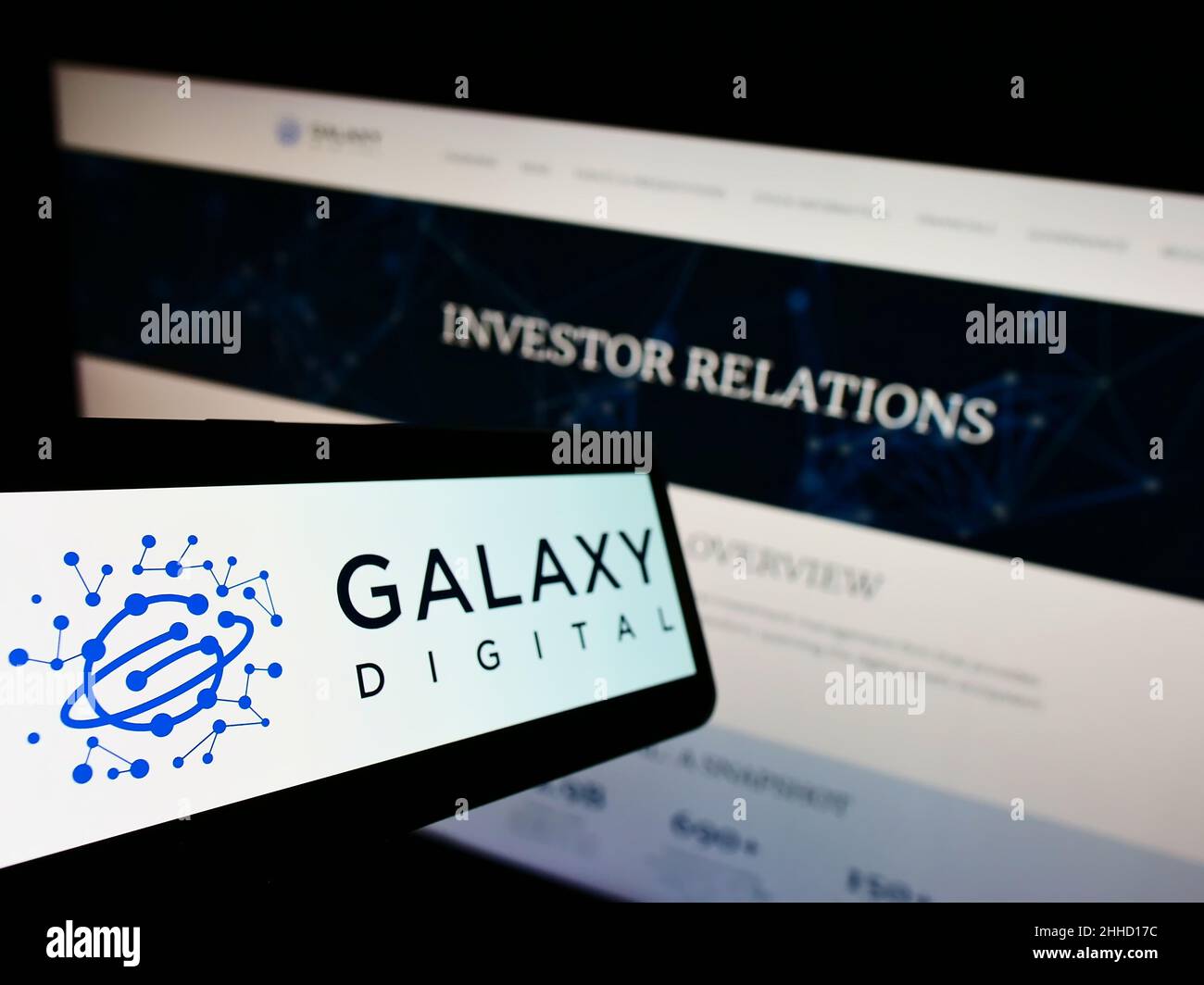 Galaxy digital holdings ltd hi-res stock photography and images - Alamy