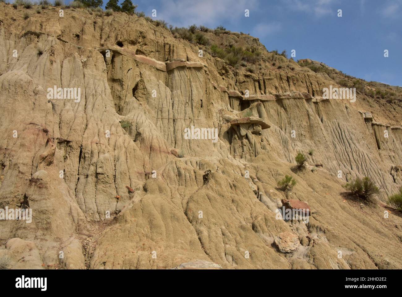 Unique and unusual geological rock - Unique And Unusual Geological Rock Formations In The Badlands Of North Dakota 2HHD2E2 