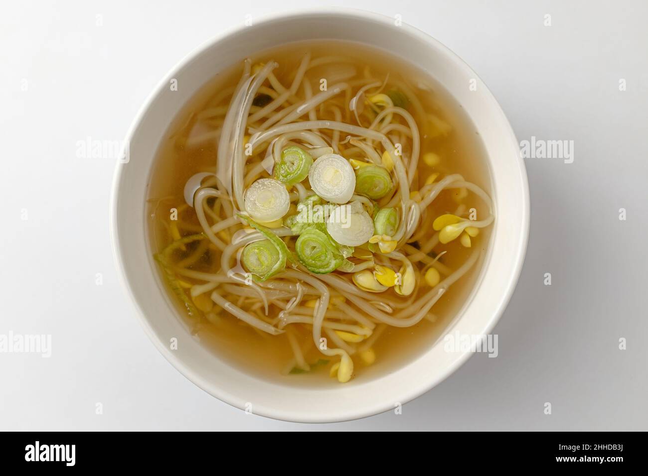 Soup with bean sprouts hires stock photography and images Alamy