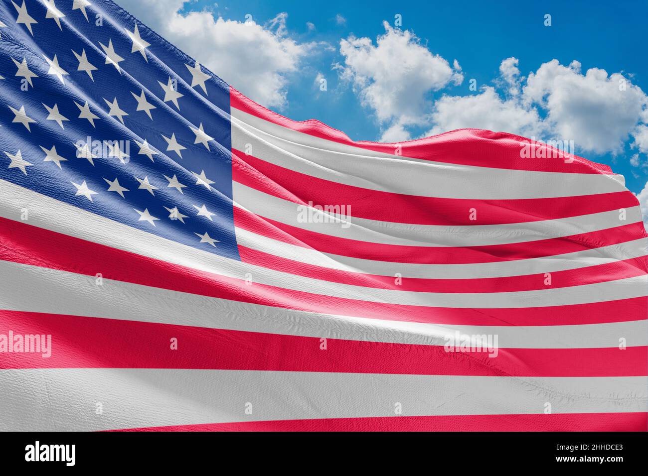 The flag of the United States of America, often referred to as the