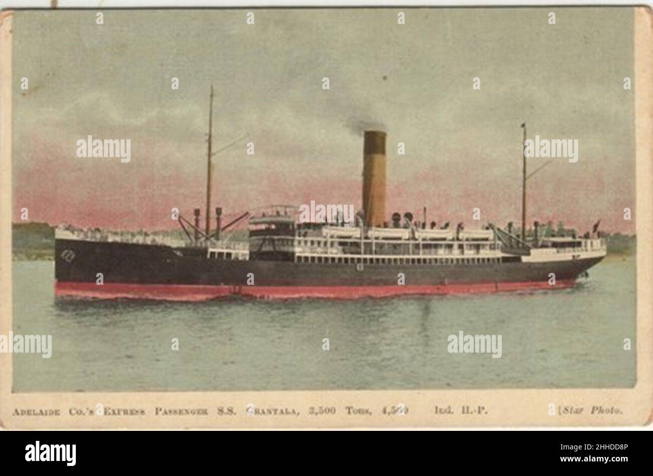 SS Grantala. Stock Photo