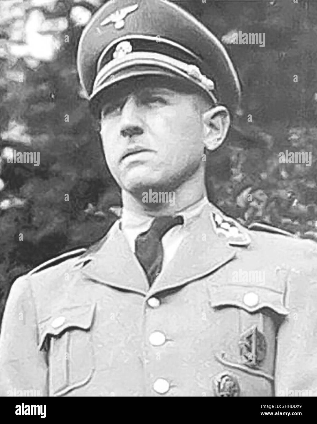 SS war criminal Theodor Dannecker. Stock Photo