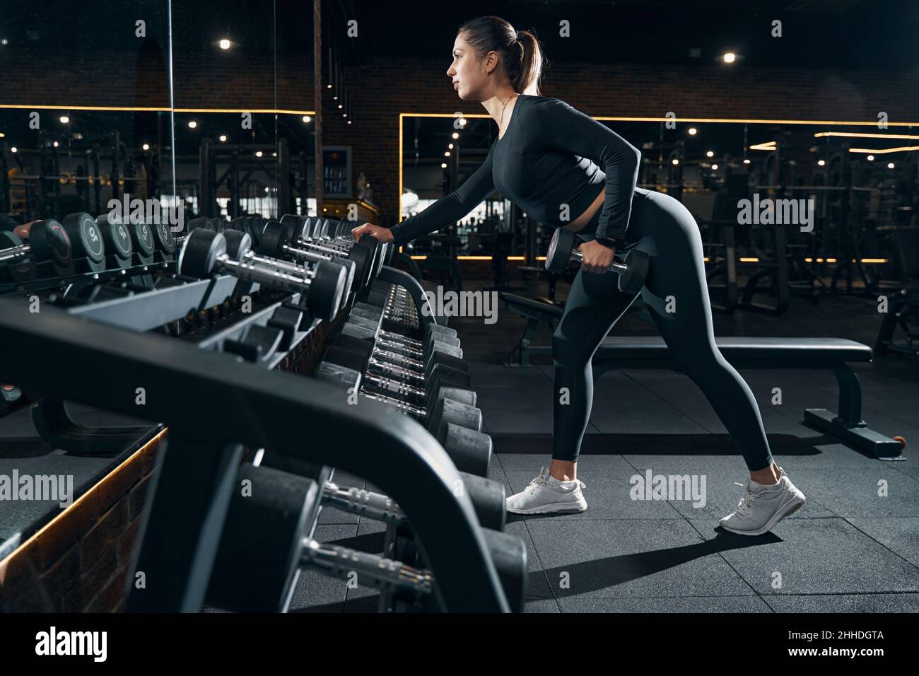 Bent over row hires stock photography and images Alamy