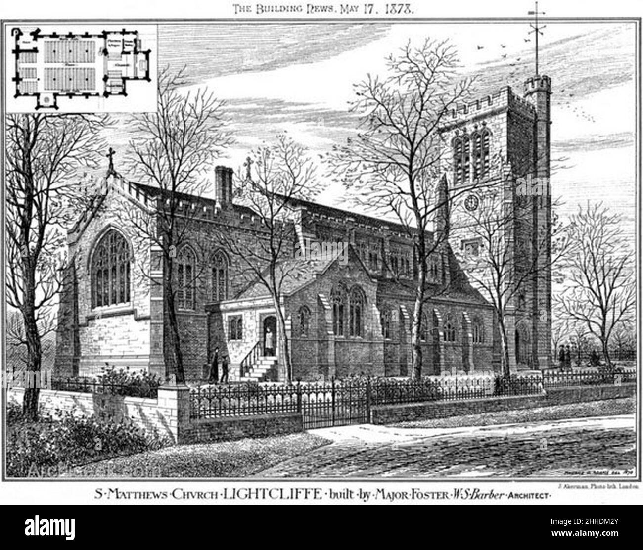 At st matthews church Black and White Stock Photos & Images Alamy