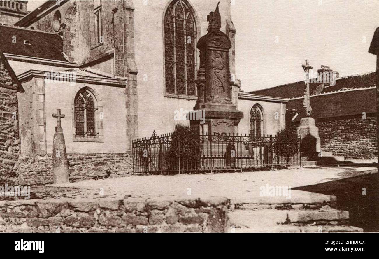 St Thurien monument aux morts Stock Photo Alamy