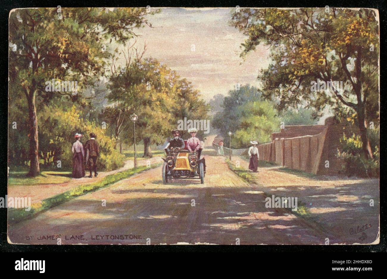 St. James' Lane. Leytonstone Stock Photo - Alamy