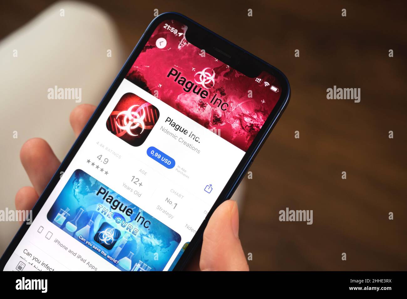 Plague inc game hi-res stock photography and images - Alamy